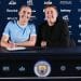 Illustration of England Defender Charles Joins Man City in Stunning Deal