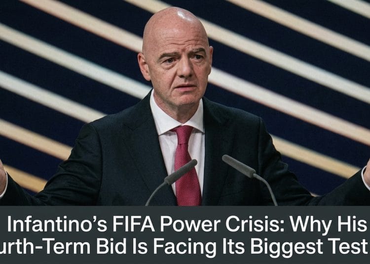 Infantino’s FIFA Power Crisis: Why His Fourth-Term Bid Is Facing Its Biggest Test Yet