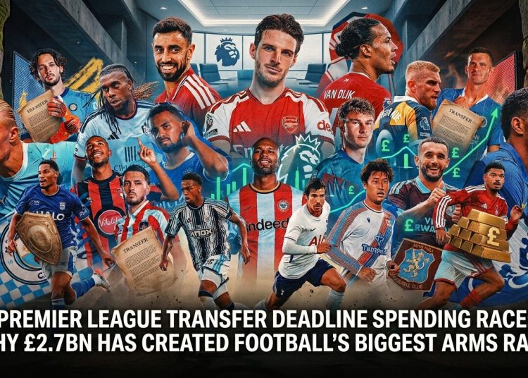 Premier League Transfer Deadline Spending Race: Why £2.7bn Has Created Football’s Biggest Arms Race