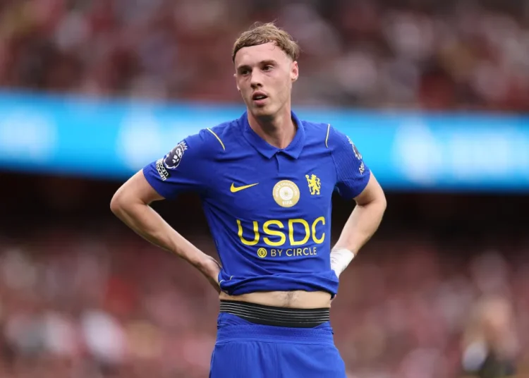 Cole Palmer in action for Chelsea during the 2026-27 season