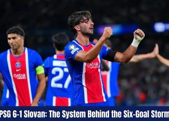 PSG 6-1 Slovan: The System Behind the Six-Goal Storm