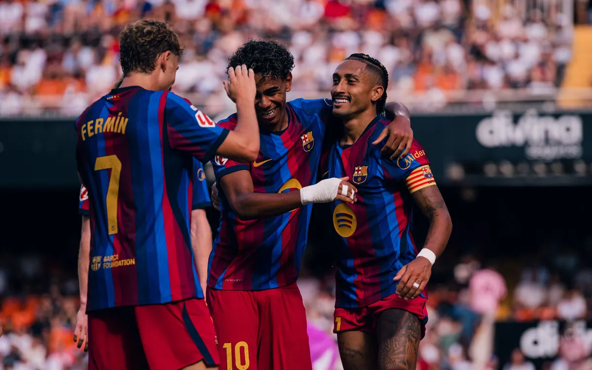 Barcelona 5-0 Valencia 