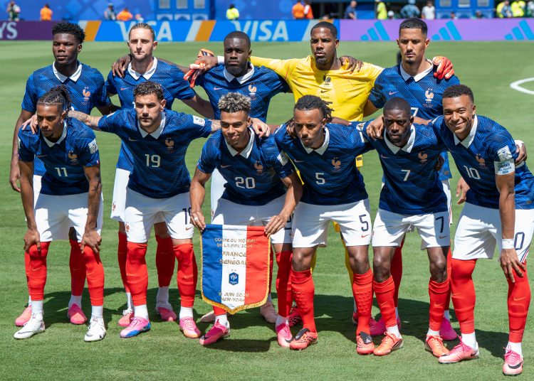 France national team starting XI in 2026