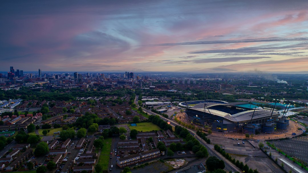 Manchester City stadium view