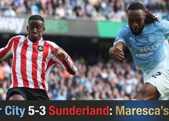 Manchester City 5-3 Sunderland: Maresca’s New Attack