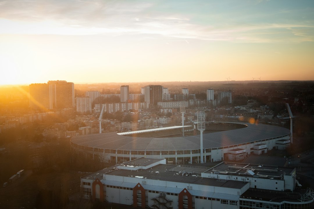 View of Stade Roi Baudouin in Brussels