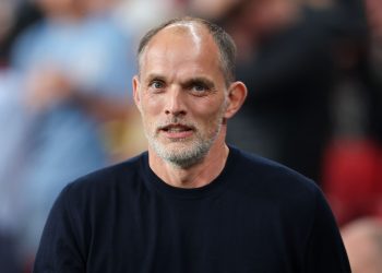 Thomas Tuchel watches England during the 2026 Nations League campaign