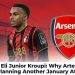 Arsenal Eli Junior Kroupi: Why Arteta Could Be Planning Another January Attack