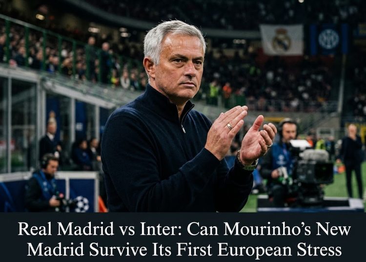 Real Madrid vs Inter: Mourinho's First UCL Test