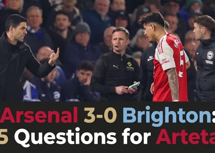 Arsenal 3-0 Brighton: 5 Questions for Arteta