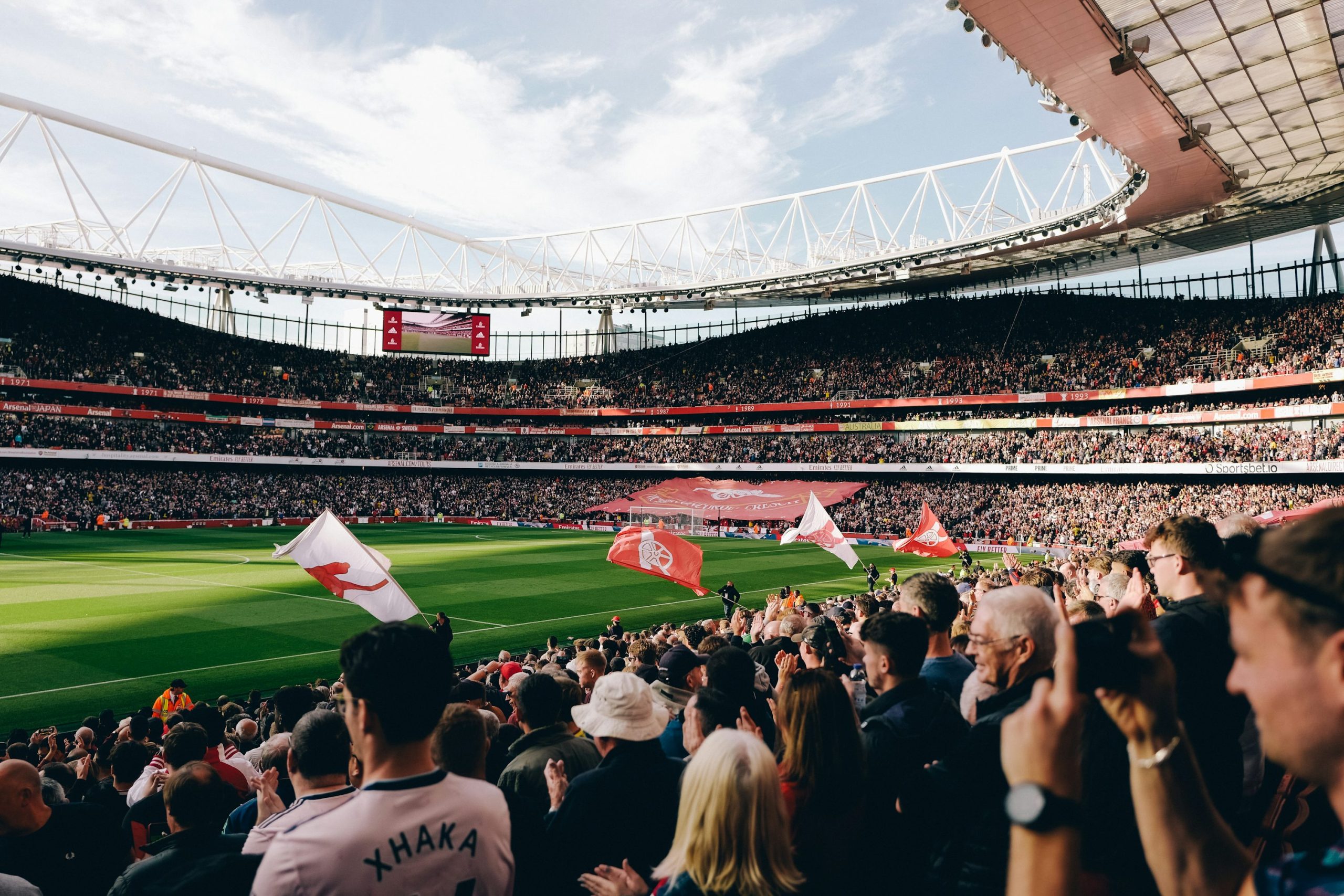 Football supporters on an Arsenal matchday