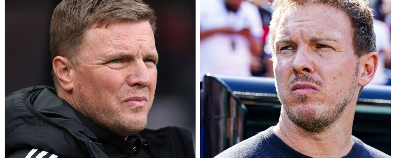Eddie Howe vs Julian Nagelsmann: 5 Amazing Options