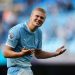 Erling Haaland in Manchester City colours