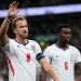 Harry Kane celebrates during England's 3-0 win over Czechia