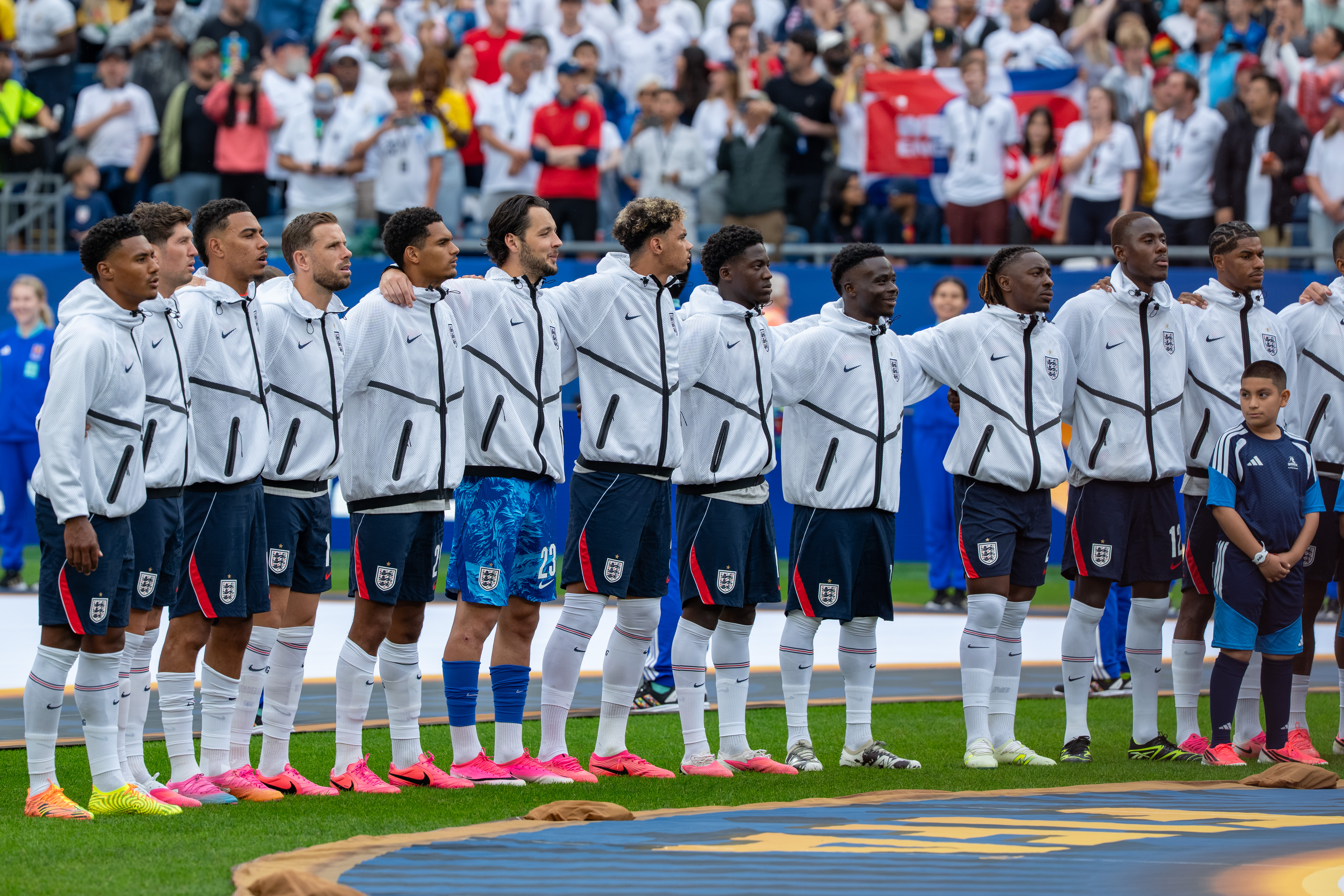 James Trafford during England duty in 2026
