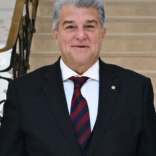 FC Barcelona president Joan Laporta in 2025