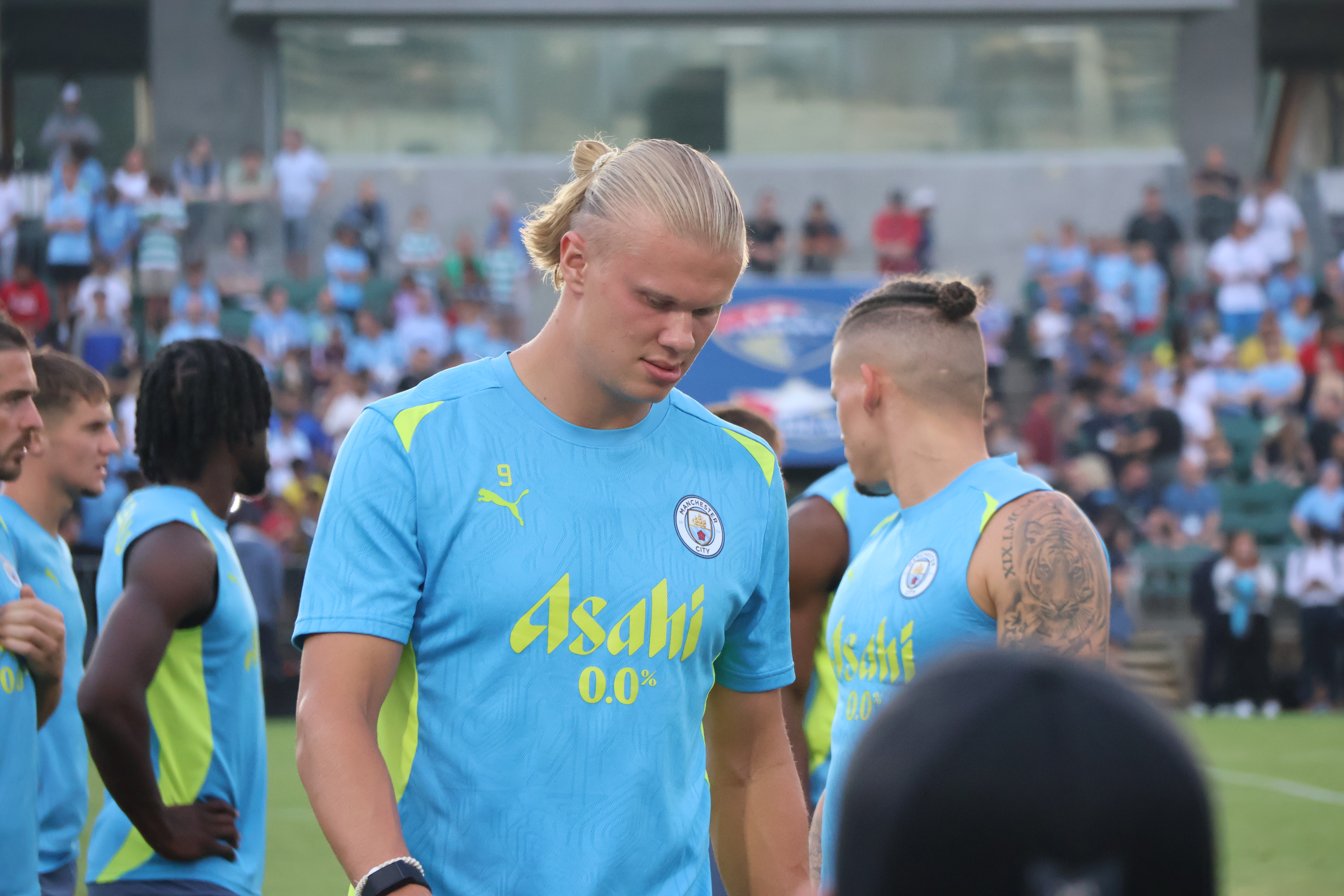 Manchester City players