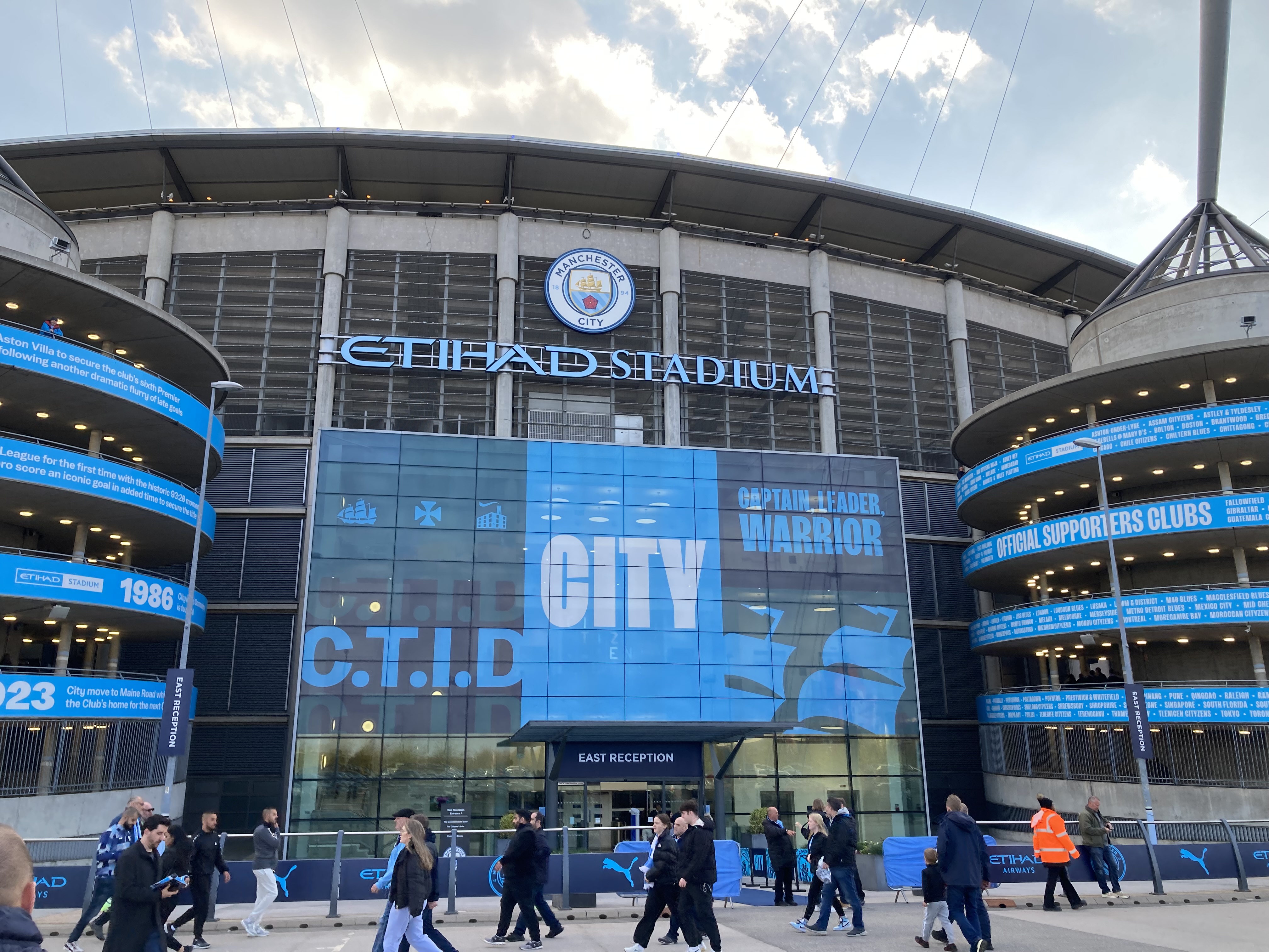 Etihad Stadium in Manchester