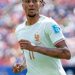 Michael Olise playing for France in 2026