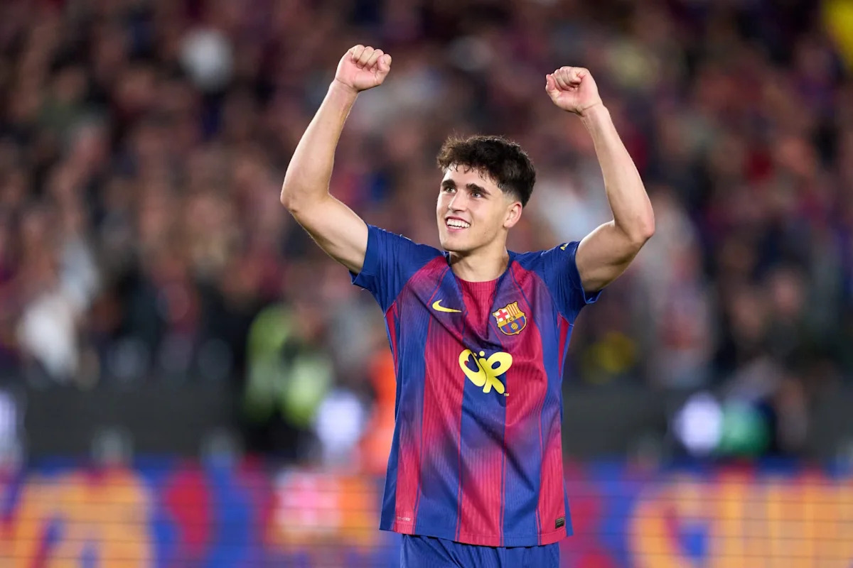 Pau Cubarsi with Barcelona in 2026
