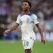 Raheem Sterling playing for England