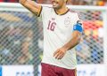 Rodri playing for Spain in 2026