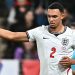 Trent Alexander-Arnold playing for England against Czechia